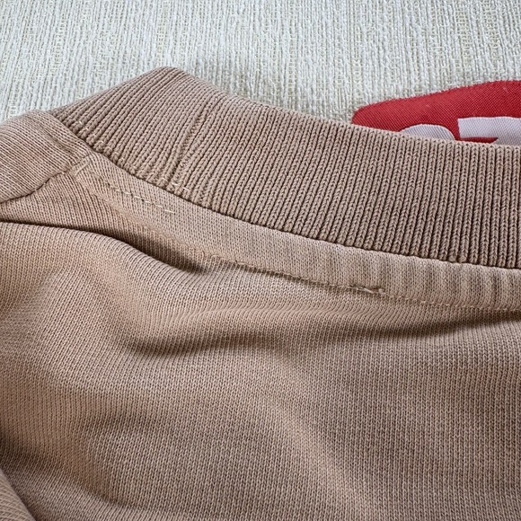 032C WORKSHOP Men Swarovksi Crystal Embroidered Crew Neck Pullover Sweatshirt S - Picture 13 of 14